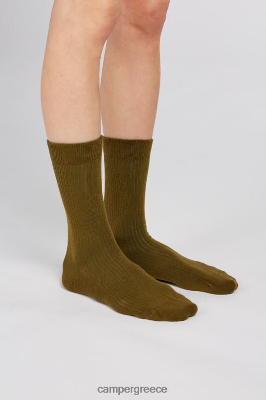 πράσινος κάλτσες Calla Πράσινο-καφέ κάλτσες με pyratex νέες παραλαβές Camper XTDPX1803
