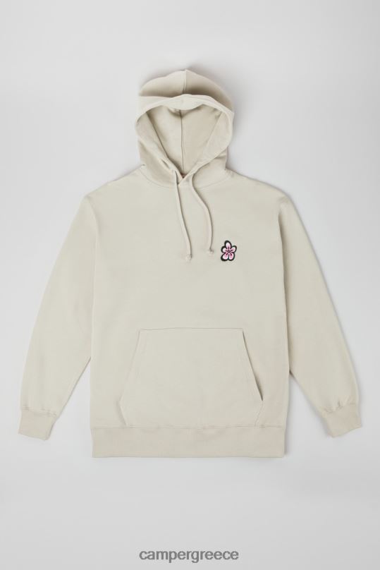 γκρί αποκλειστικό hoodie γκρι hoodie από οργανικό βαμβάκι Camper XTDPX1825
