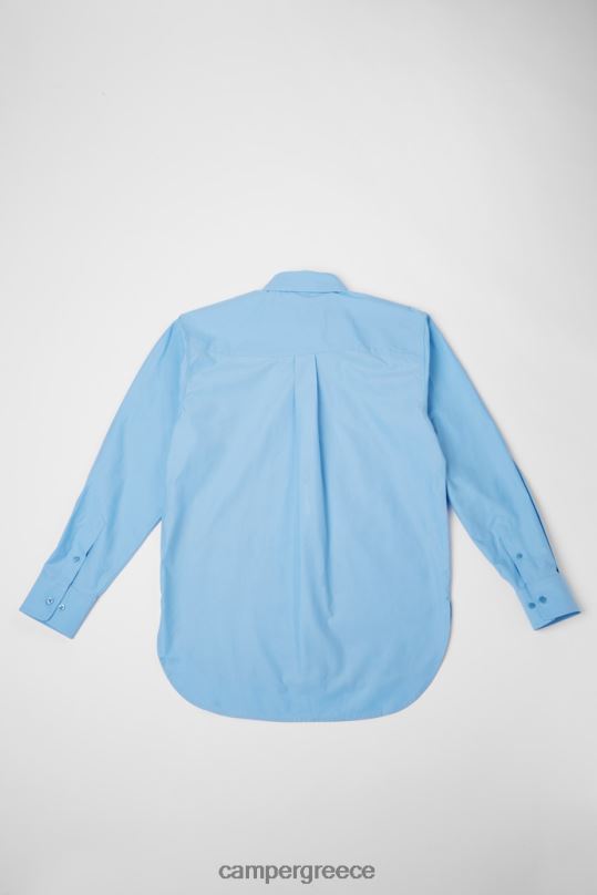 μπλε σχέδιο πουκάμισο μπλε unisex πουκάμισο Camper XTDPX1831
