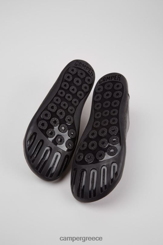 μαύρος δίδυμα μαύρα δερμάτινα και μάλλινα παπούτσια για γυναίκες νέες αφίξεις Camper XTDPX892