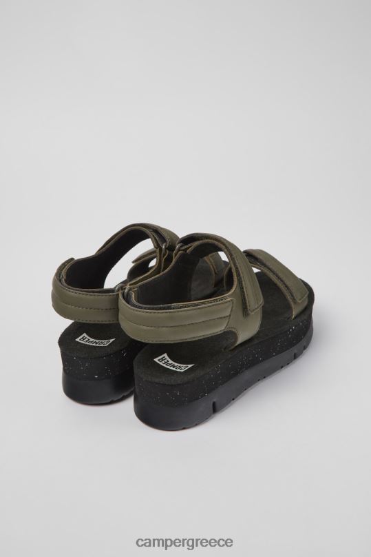 πράσινος Oruga up πράσινα δερμάτινα σανδάλια για γυναίκες νέες αφίξεις Camper XTDPX851