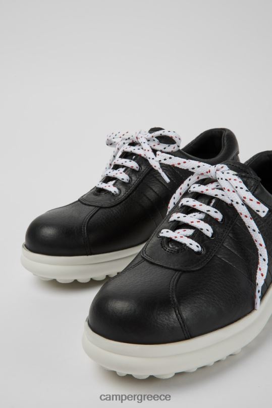 μαύρος Pelotas προστατεύουν μαύρα δερμάτινα πάνινα παπούτσια για γυναίκες νέες αφίξεις Camper XTDPX925