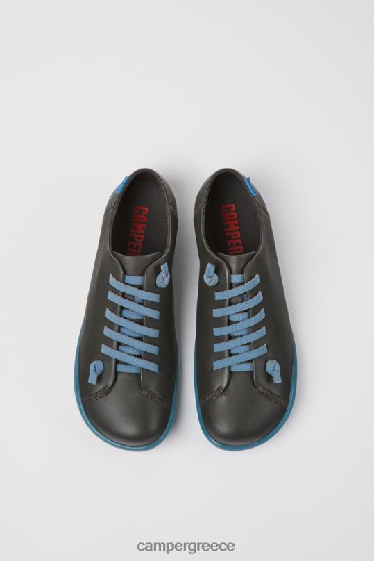 γκρί Peu σκούρο γκρι και μπλε δερμάτινα παπούτσια αποκλειστικά για γυναίκες Camper XTDPX836