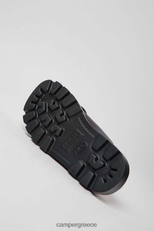 μαύρος πέδιλο brutus μαύρα δερμάτινα σανδάλια για γυναίκες νέες αφίξεις Camper XTDPX843