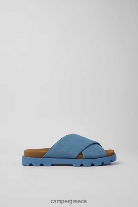 μπλε σανδάλι brutus μπλε ανακυκλωμένα βαμβακερά σανδάλια για γυναίκες νέες αφίξεις Camper XTDPX844