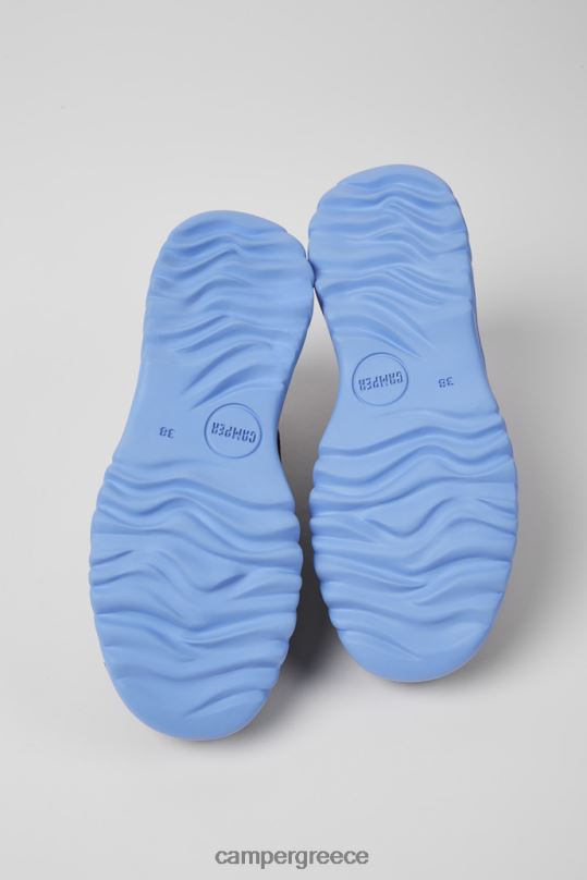 πράσινος design teix πράσινα και γκρι παπούτσια από ανακυκλωμένο ύφασμα για γυναίκες Camper XTDPX889