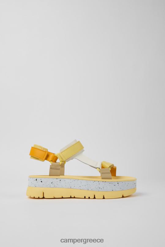 πολύχρωμος αποκλειστικά γυναικεία πολύχρωμα δερμάτινα σανδάλια oruga up Camper XTDPX855