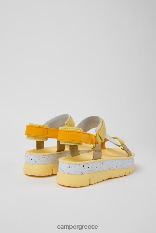 πολύχρωμος αποκλειστικά γυναικεία πολύχρωμα δερμάτινα σανδάλια oruga up Camper XTDPX855