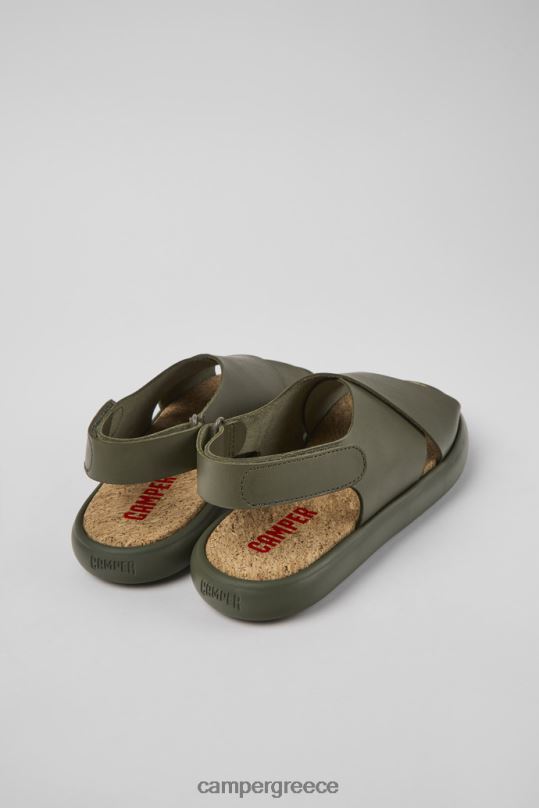 πράσινος pelotas flota πράσινα δερμάτινα σανδάλια για γυναίκες νέες αφίξεις Camper XTDPX874