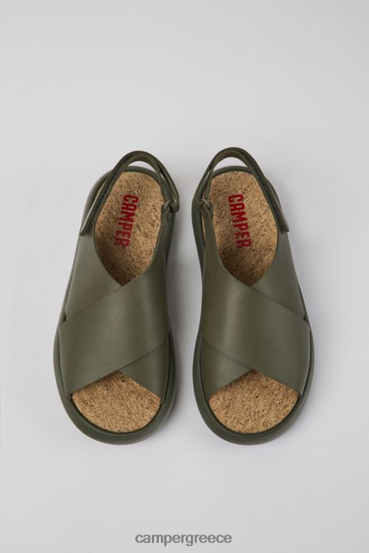 πράσινος pelotas flota πράσινα δερμάτινα σανδάλια για γυναίκες νέες αφίξεις Camper XTDPX874