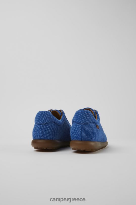 μπλε sneakers με σχέδιο pelotas μπλε μαλλί και βισκόζη Camper XTDPX906