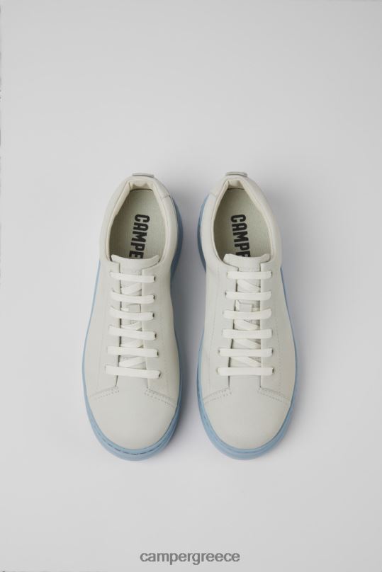 άσπρο επιλαχόντως λευκά και μπλε μη βαμμένα δερμάτινα πάνινα παπούτσια για γυναίκες νέες αφίξεις Camper XTDPX656