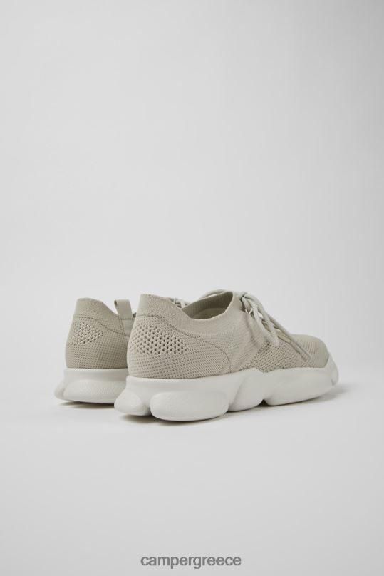 γκρί Γυναικεία πάνινα παπούτσια από ύφασμα σε γκρι καρστικό σχέδιο Camper XTDPX662