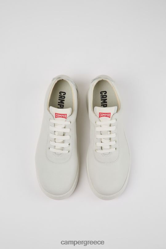 άσπρο αποκλειστικά επιλαχόντως λευκά μη βαμμένα δερμάτινα αθλητικά παπούτσια για γυναίκες Camper XTDPX699
