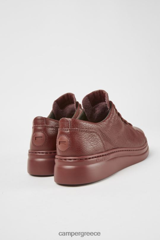 Βουργουνδία επιλαχών δερμάτινα αθλητικά παπούτσια σε μπορντό νέες παραλαβές Camper XTDPX790