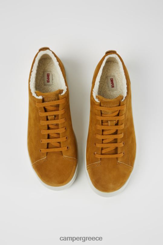 καφέ επιλαχόντες καφέ σουέτ πάνινα παπούτσια νέες παραλαβές Camper XTDPX793