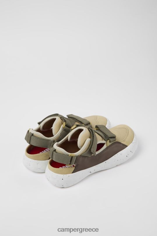 πολύχρωμος Peu stadium πολύχρωμα δερμάτινα και υφασμάτινα ημι-ανοιχτά πάνινα παπούτσια για γυναίκες νέες αφίξεις Camper XTDPX676