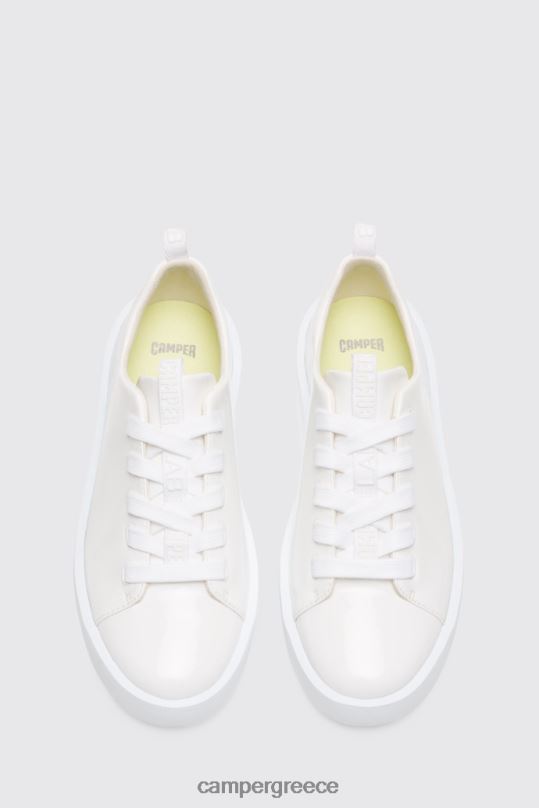 άσπρο αποκλειστικά γυναικεία αθλητικά παπούτσια courb λευκά Camper XTDPX1856
