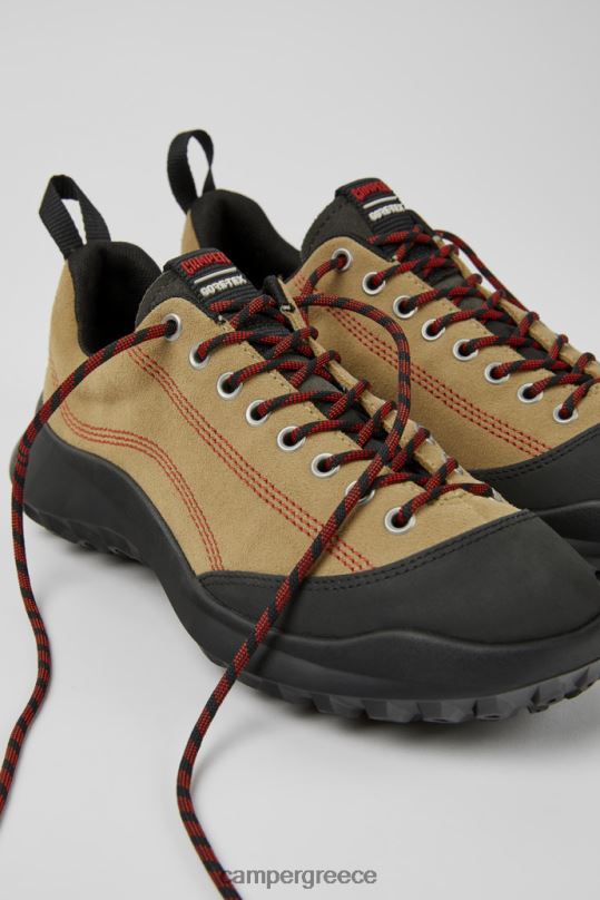 μπεζ crclr gore-tex μπεζ nubuck και υφασμάτινα πάνινα παπούτσια για γυναίκες νέες αφίξεις Camper XTDPX1855