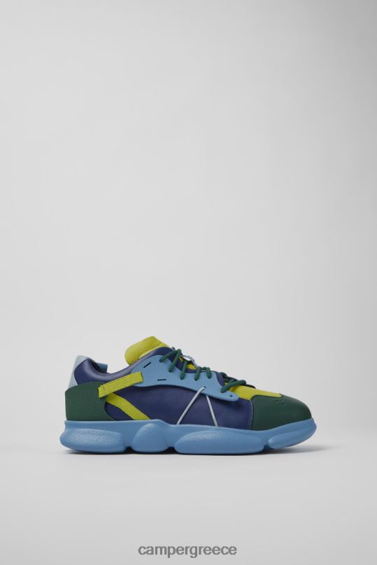 πολύχρωμος design δίδυμα πολύχρωμα δερμάτινα και υφασμάτινα αθλητικά παπούτσια για γυναίκες Camper XTDPX650