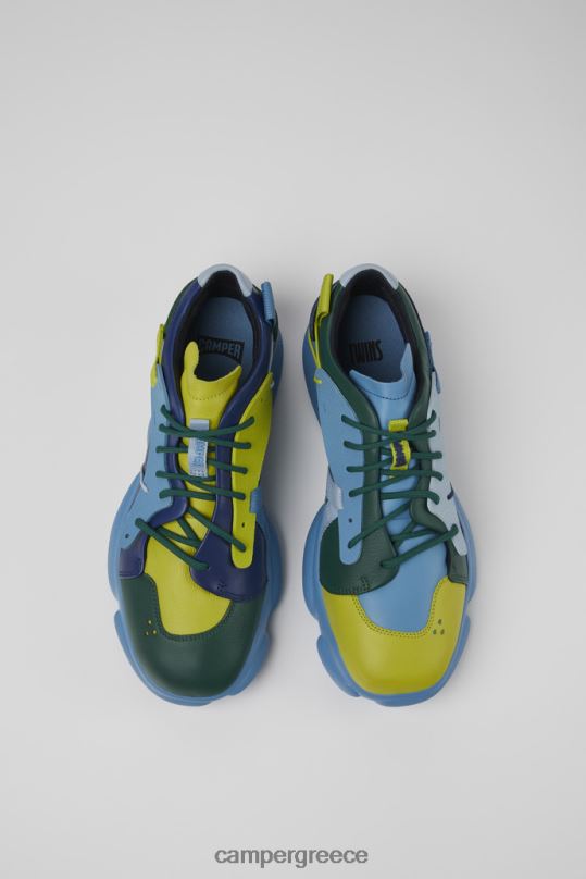 πολύχρωμος design δίδυμα πολύχρωμα δερμάτινα και υφασμάτινα αθλητικά παπούτσια για γυναίκες Camper XTDPX650