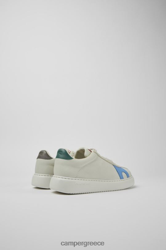 άσπρο design δίδυμα λευκά, μη βαμμένα δερμάτινα αθλητικά παπούτσια για γυναίκες Camper XTDPX730