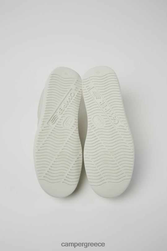 άσπρο design δίδυμα λευκά, μη βαμμένα δερμάτινα αθλητικά παπούτσια για γυναίκες Camper XTDPX730