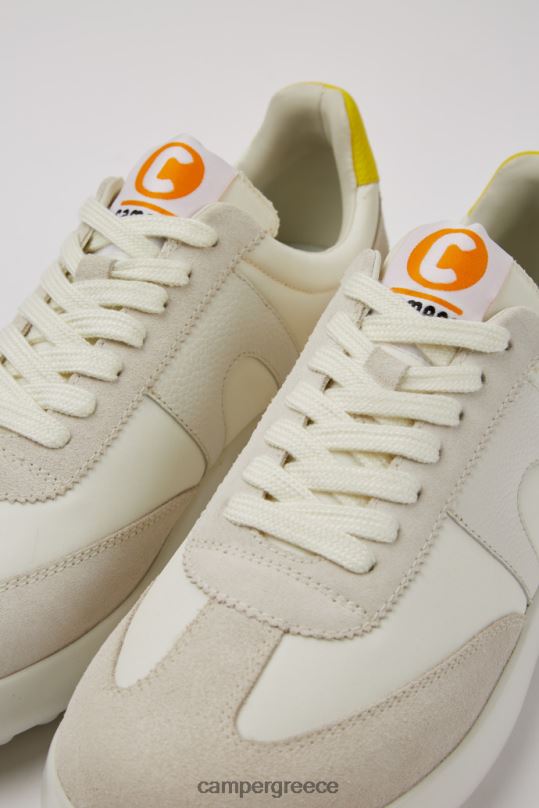 άσπρο design pelotas xlite λευκά nubuck και ανακυκλωμένα αθλητικά παπούτσια για κατοικίδια για γυναίκες Camper XTDPX763