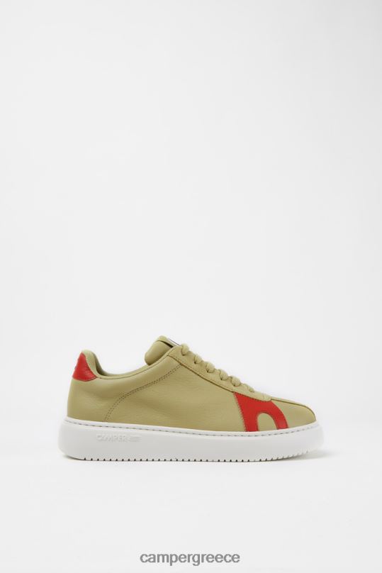 μπεζ design runner k21 μπεζ σουέντ και δερμάτινα sneakers Camper XTDPX788