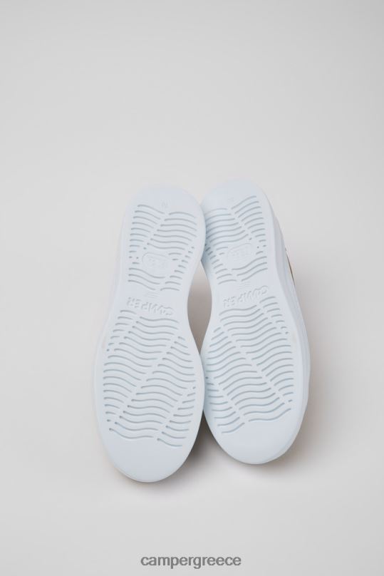 καφέ design runner up καφέ δερμάτινα αθλητικά παπούτσια για γυναίκες Camper XTDPX823