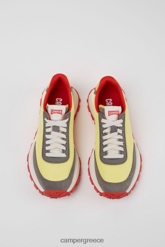 πολύχρωμος Σχέδιο drift trail vibram πολύχρωμα αθλητικά παπούτσια από ύφασμα και nubuck για γυναίκες Camper XTDPX713