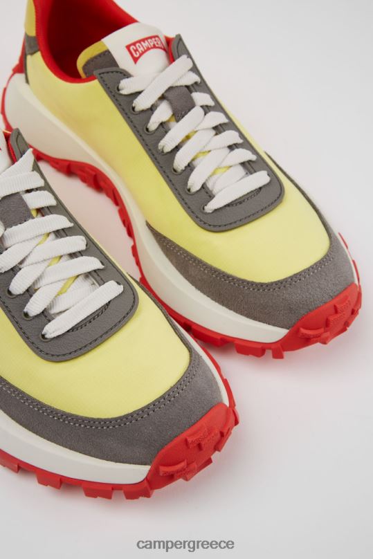 πολύχρωμος Σχέδιο drift trail vibram πολύχρωμα αθλητικά παπούτσια από ύφασμα και nubuck για γυναίκες Camper XTDPX713