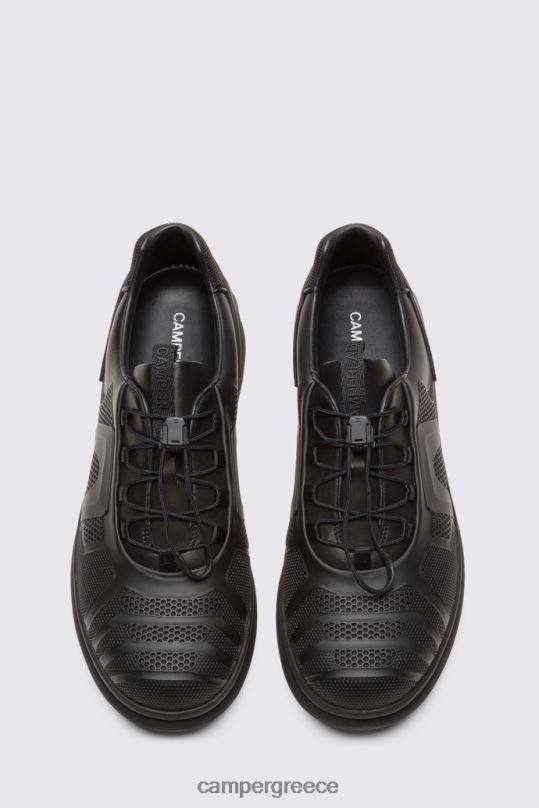 μαύρος Σχεδιασμός pelotas προστατεύει τα μαύρα αθλητικά παπούτσια για γυναίκες Camper XTDPX804