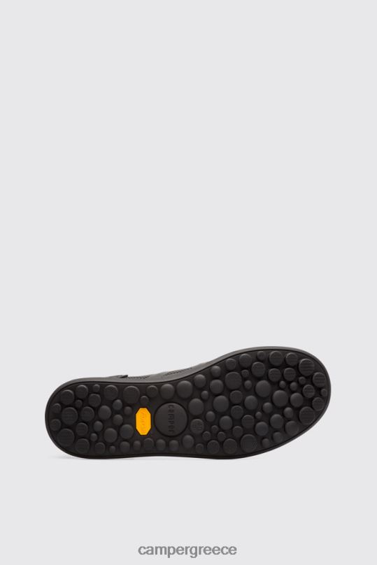 μαύρος Σχεδιασμός pelotas προστατεύει τα μαύρα αθλητικά παπούτσια για γυναίκες Camper XTDPX804