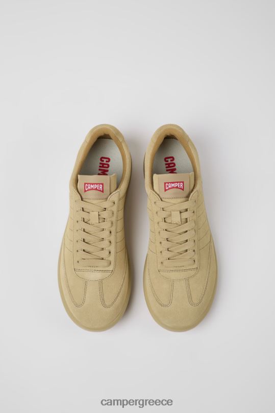 μπεζ γυναικεία πάνινα παπούτσια με σχέδιο pelotas xlite μπεζ nubuck Camper XTDPX685