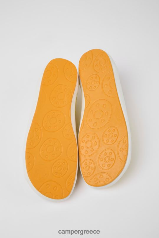 κίτρινος Γυναικεία πάνινα παπούτσια από ύφασμα peu rambla κίτρινα Camper XTDPX682