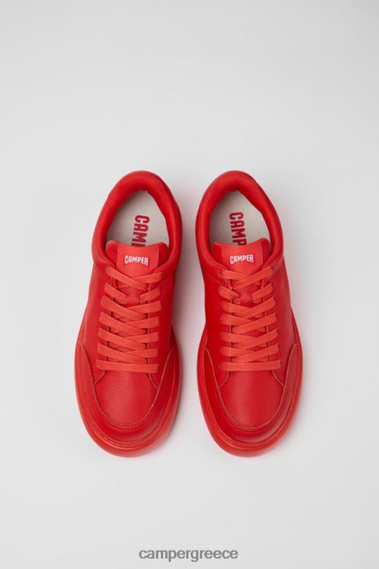 το κόκκινο αποκλειστικά δερμάτινα αθλητικά παπούτσια runner k21 κόκκινο για γυναίκες Camper XTDPX655