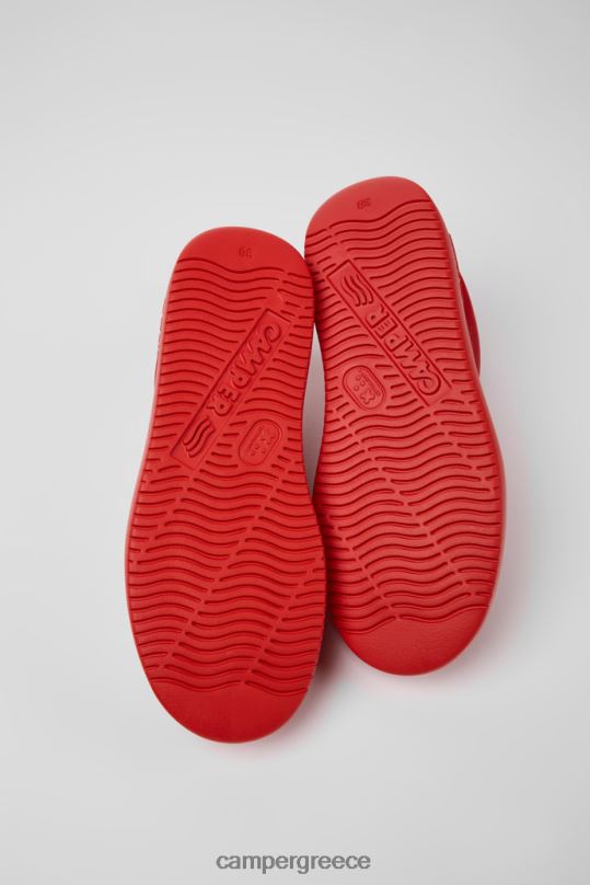 το κόκκινο αποκλειστικά δερμάτινα αθλητικά παπούτσια runner k21 κόκκινο για γυναίκες Camper XTDPX655