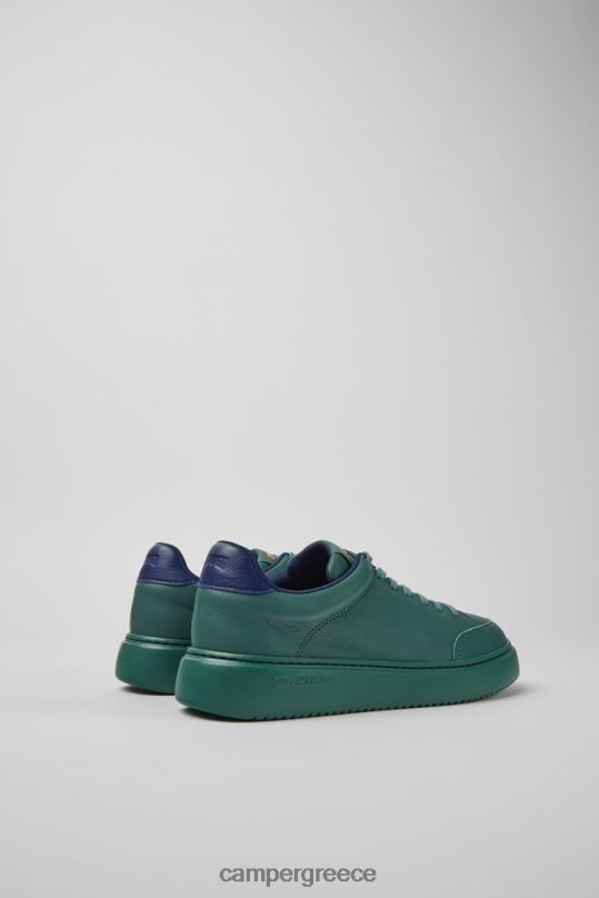 πράσινος ντιζάιν runner k21 πράσινα δερμάτινα αθλητικά παπούτσια για γυναίκες Camper XTDPX717