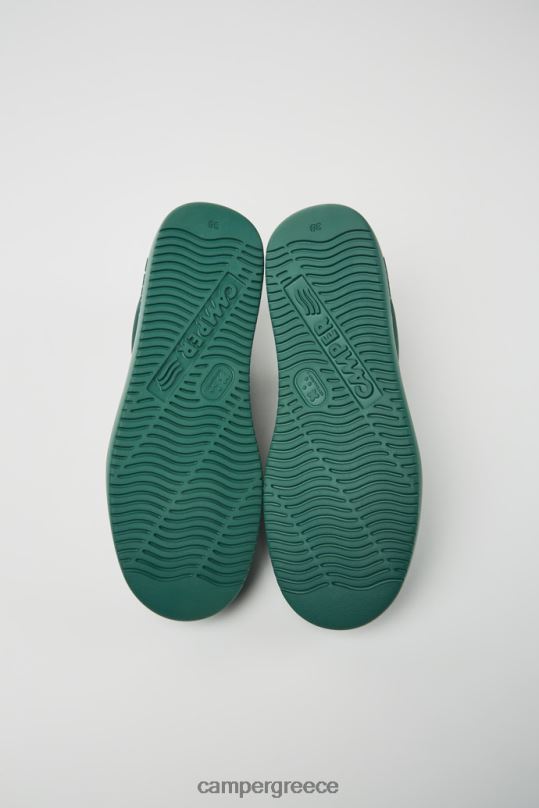 πράσινος ντιζάιν runner k21 πράσινα δερμάτινα αθλητικά παπούτσια για γυναίκες Camper XTDPX717