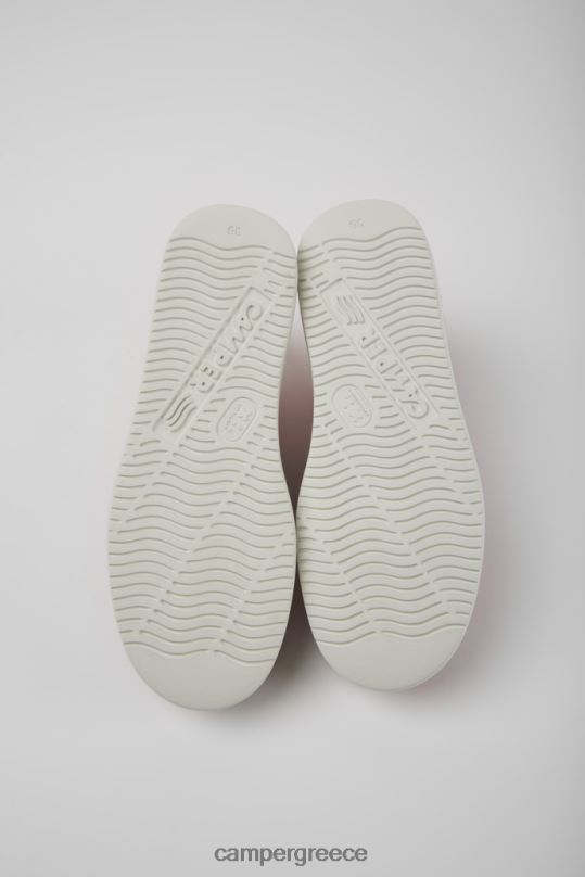 το κόκκινο αποκλειστικά γυναικεία δερμάτινα αθλητικά παπούτσια runner k21 με κόκκινο και μπλε εμπριμέ Camper XTDPX728