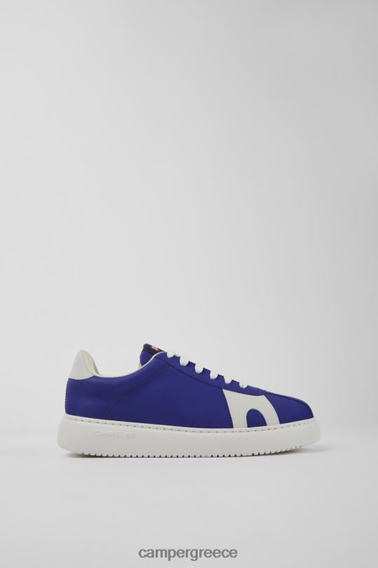 μπλε αποκλειστικά γυναικεία αθλητικά παπούτσια runner k21 μπλε και άσπρα mirum Camper XTDPX824