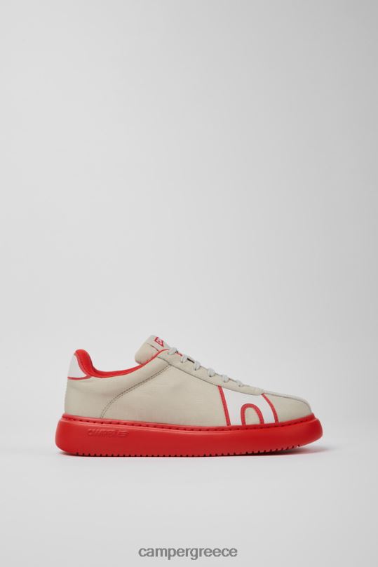γκρί runner k21 γκρι και κόκκινα υφασμάτινα και nubuck αθλητικά παπούτσια για γυναίκες νέες αφίξεις Camper XTDPX672