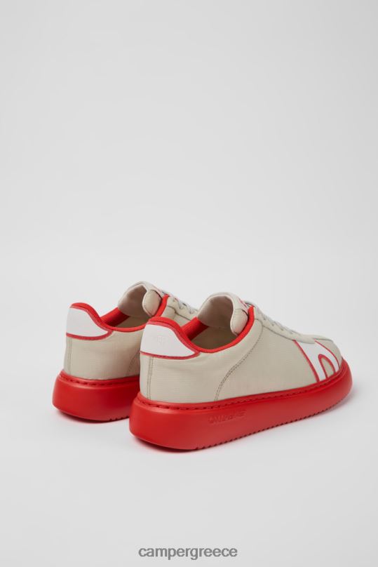 γκρί runner k21 γκρι και κόκκινα υφασμάτινα και nubuck αθλητικά παπούτσια για γυναίκες νέες αφίξεις Camper XTDPX672