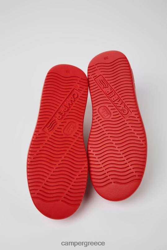 γκρί runner k21 γκρι και κόκκινα υφασμάτινα και nubuck αθλητικά παπούτσια για γυναίκες νέες αφίξεις Camper XTDPX672