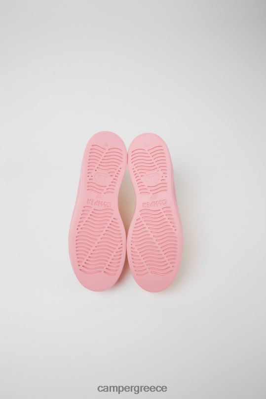 κίτρινος ντιζάιν runner up κίτρινα και ροζ ανακυκλωμένα βαμβακερά αθλητικά παπούτσια για γυναίκες Camper XTDPX762