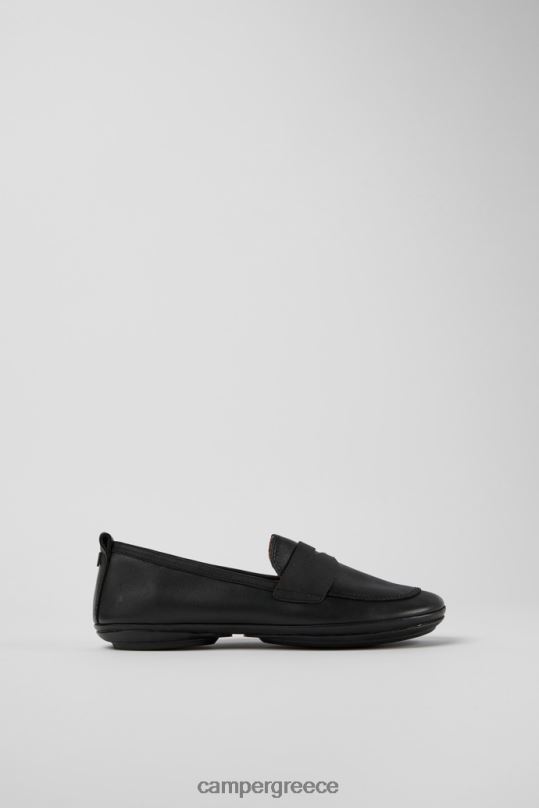 μαύρος Σχεδιάστε σωστά μαύρα δερμάτινα παπούτσια για γυναίκες Camper XTDPX1000