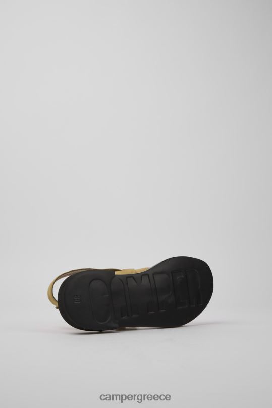 καφέ Σχεδιαστικά δερμάτινα πέδιλα σε καφέ χρώμα για γυναίκες Camper XTDPX1062