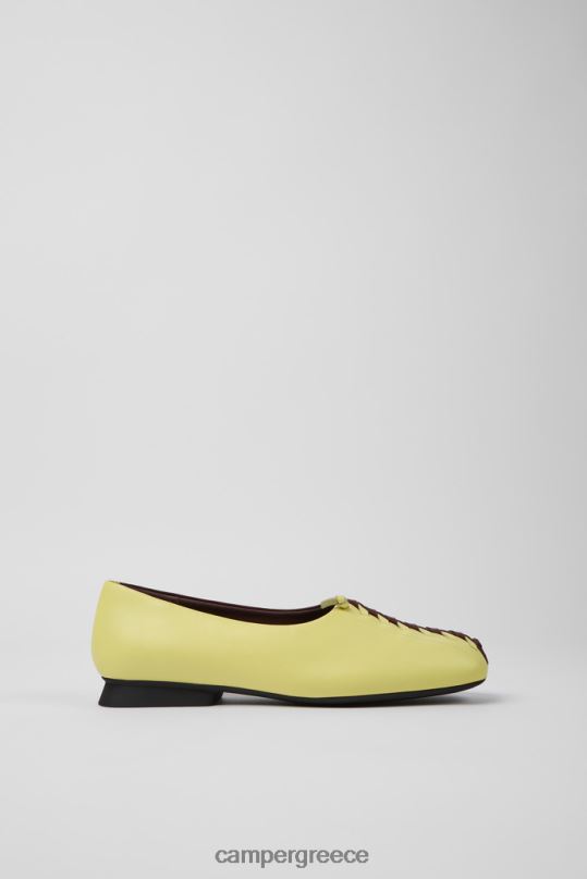 κίτρινος δίδυμα κίτρινα και μπορντό μπαλαρίνες αποκλειστικά για γυναίκες Camper XTDPX1087