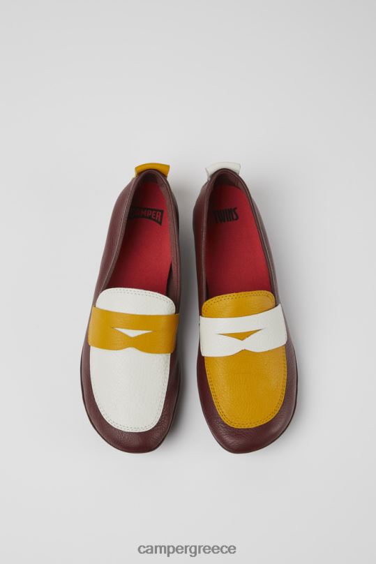 πολύχρωμος δίδυμα πολύχρωμα δερμάτινα παπούτσια αποκλειστικά για γυναίκες Camper XTDPX1099